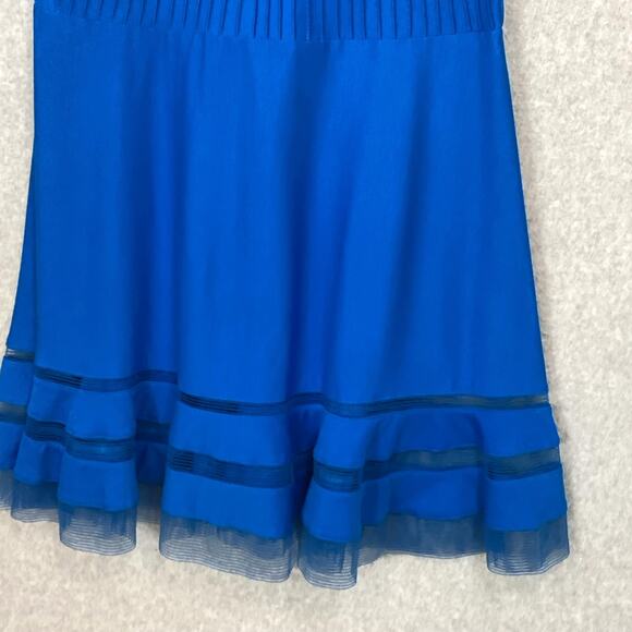 Todashi Shoji Cocktail Dress Size L Sleeveless Fit Flare Designer Wedding Party - Picture 4 of 16